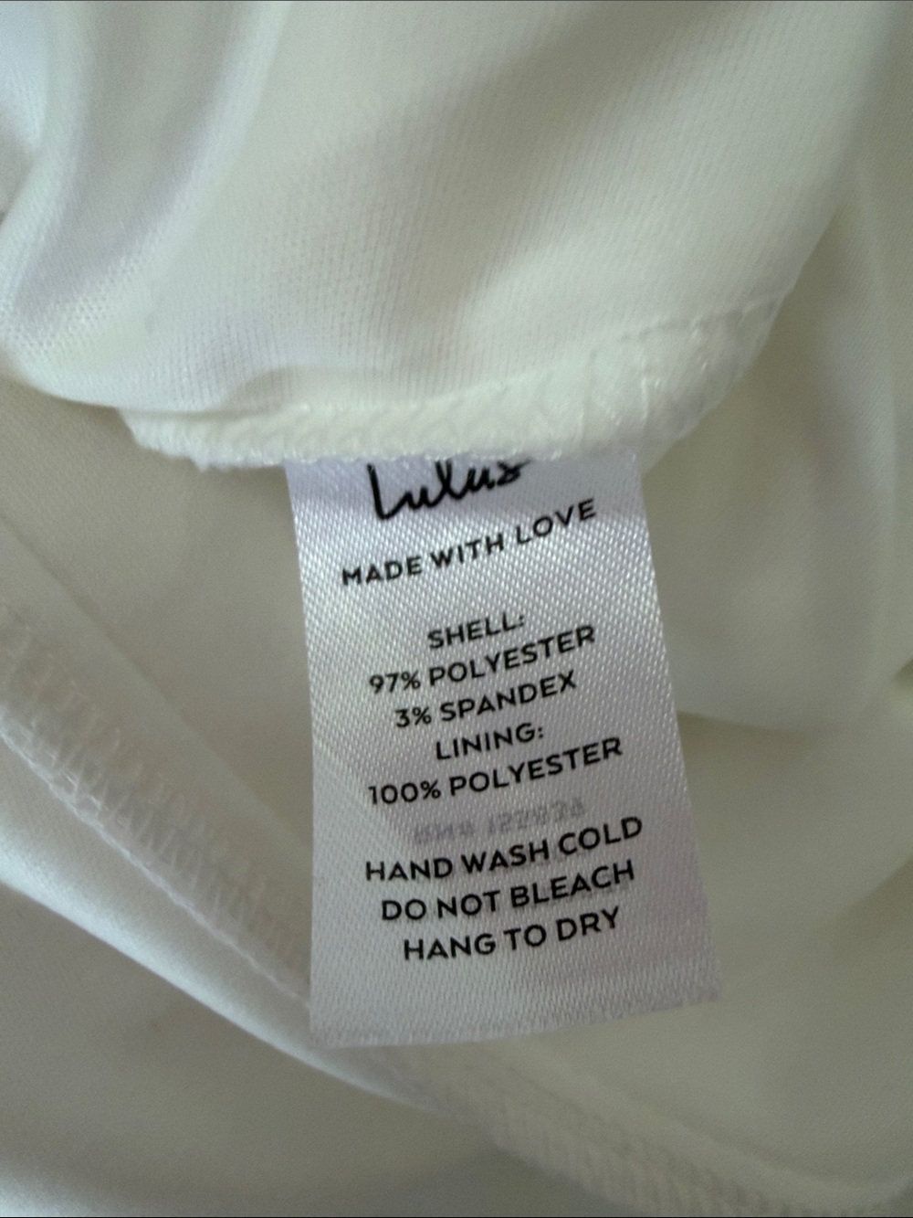 One-Shoulder White Midi Dress - Picture 7 of 7